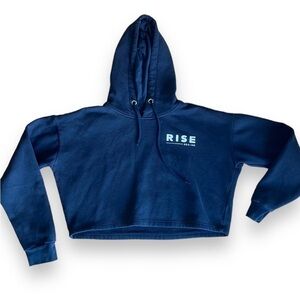 RISE boxing cropped badie hoodie M loungewear sweatshirt